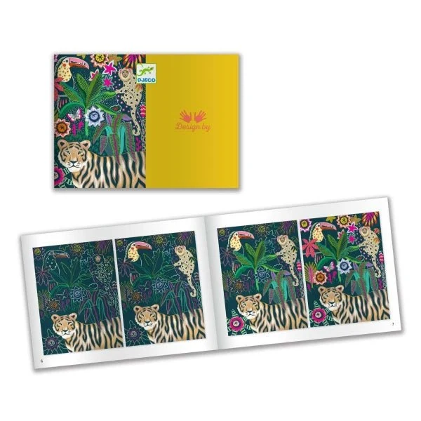 Kratzbilder Rococo 4er-Set – Djeco
