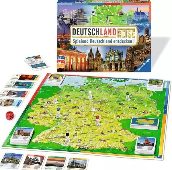 Deutschlandreise – Familienspiel ab 8 Jahren