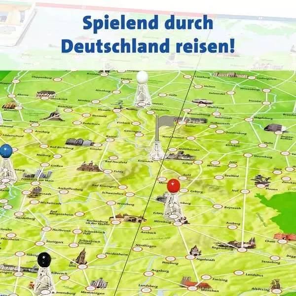 Deutschlandreise – Familienspiel ab 8 Jahren