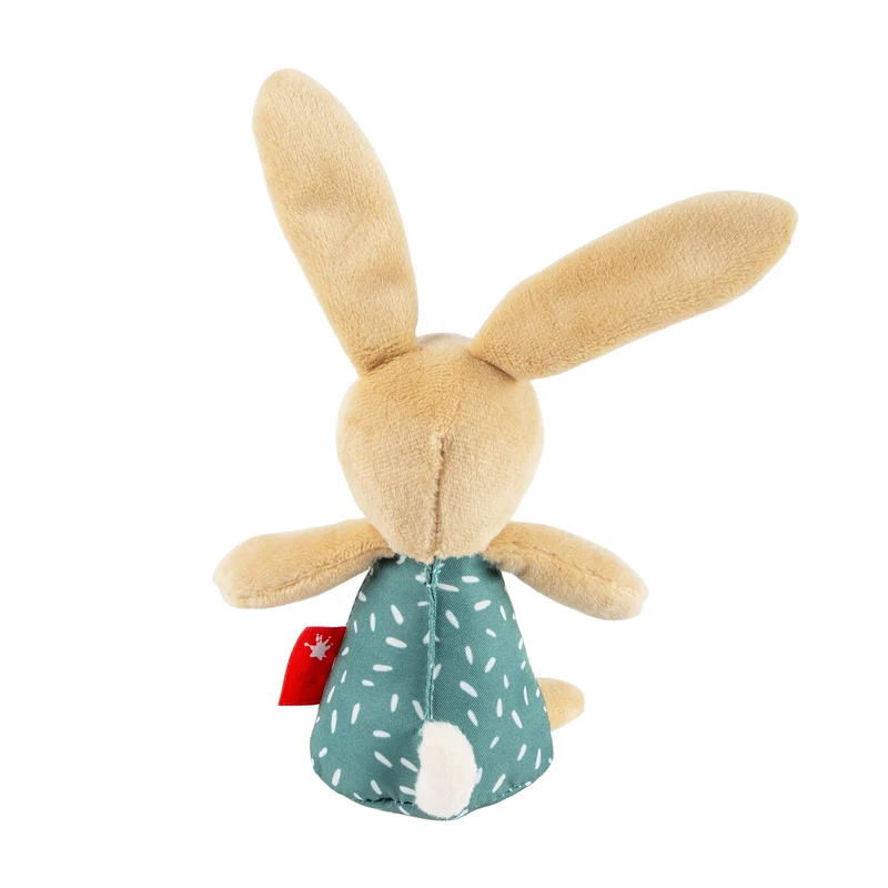 Greifling Hase Grün – Rassel für Babys ab 3 Monaten