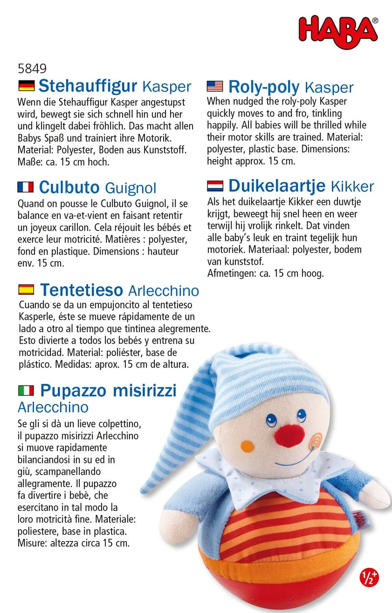 HABA Stehauffigur Kasper