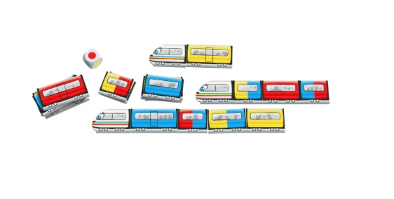 MES to go Farb-Express – Würfelspiel ab 2 Jahren
