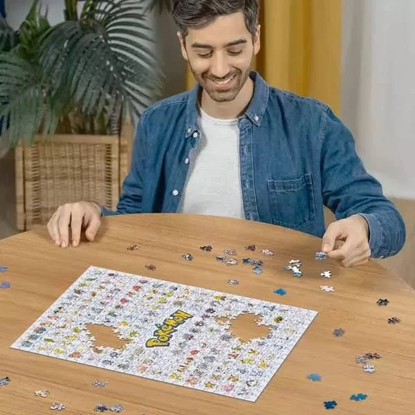 Erwachsenenpuzzle Pokémon – 500 Teile Die ersten 151 Pokémon