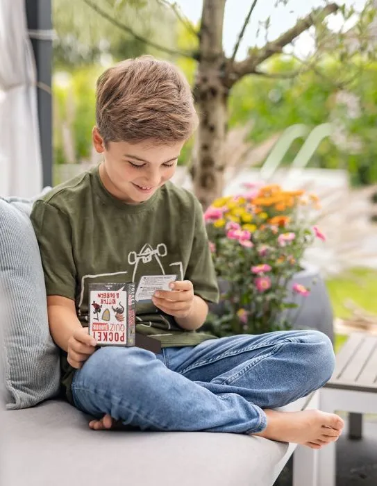 Pocket Quiz junior Ritter und Burgen ab 8 Jahren