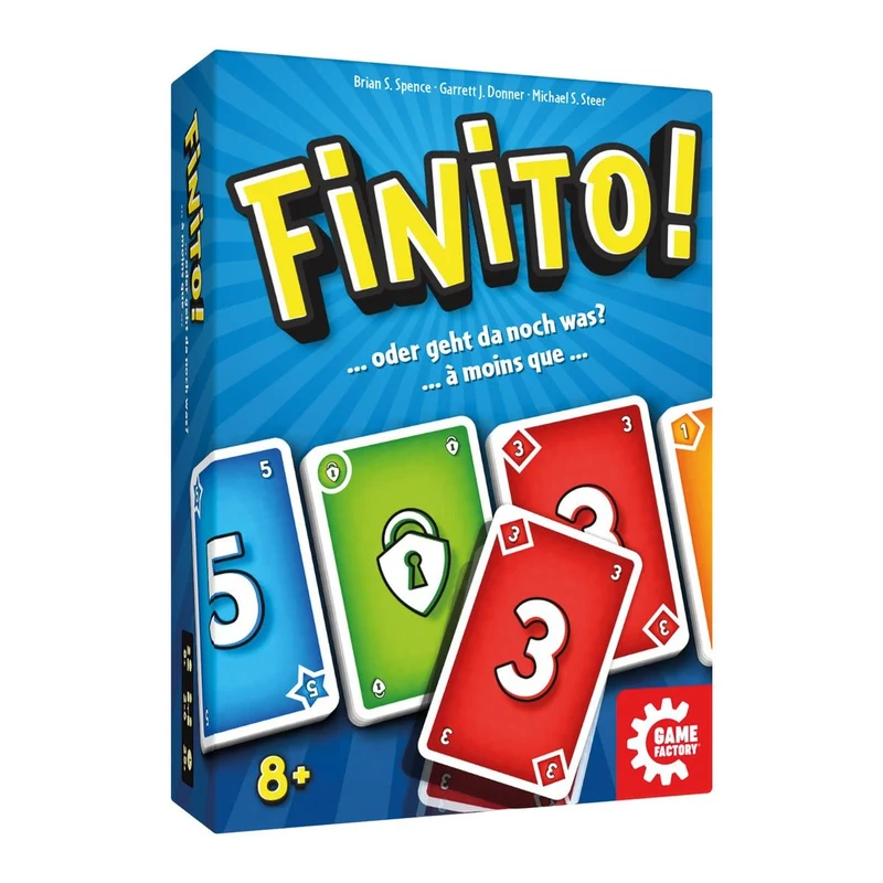 Finito Kartenspiel – Zahlen und Strategie ab 8 Jahren