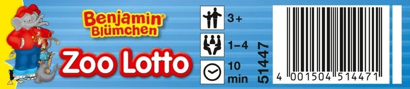 Benjamin Blümchen, Zoo Lotto, Reisespiel in der Metalldose