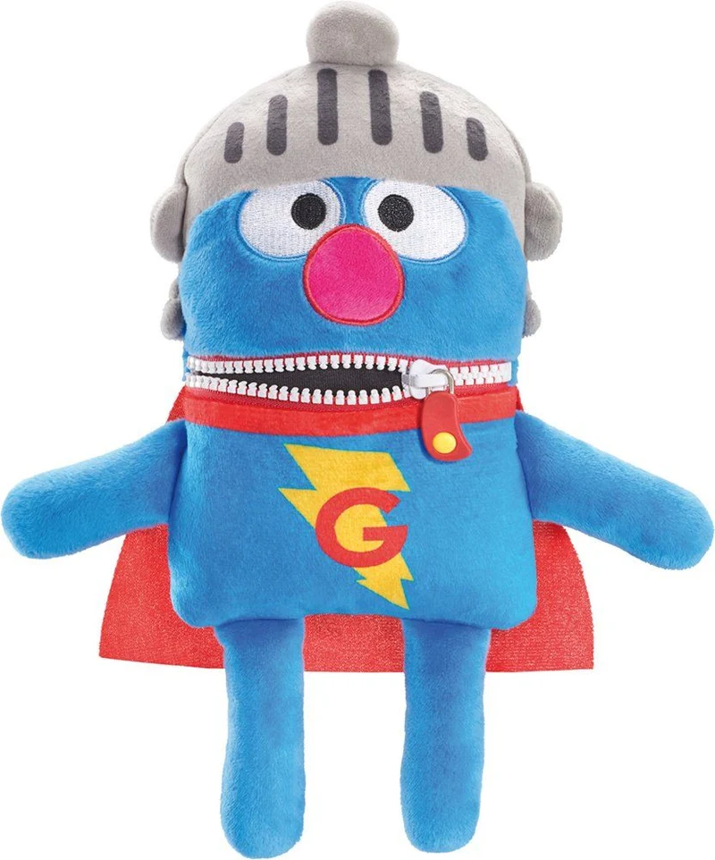 Sesamstrasse: Sorgenfresser, Super-Grobi, 34 cm, Plüsch