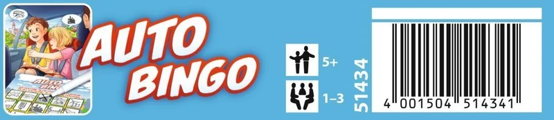 Auto Bingo, Reisespiel in der Metalldose