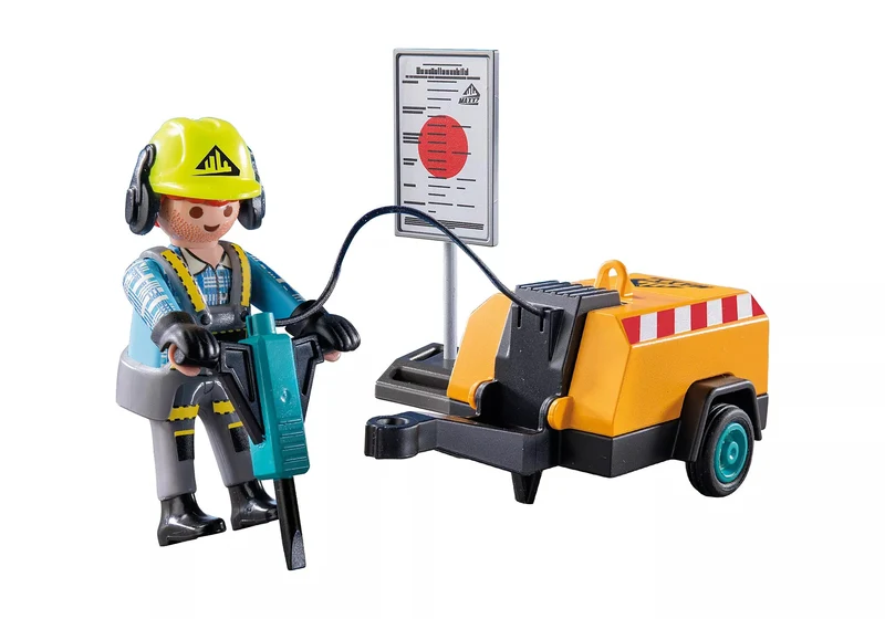Playmobil®Action Heroes 71752 - Bauarbeiter mit Meißel