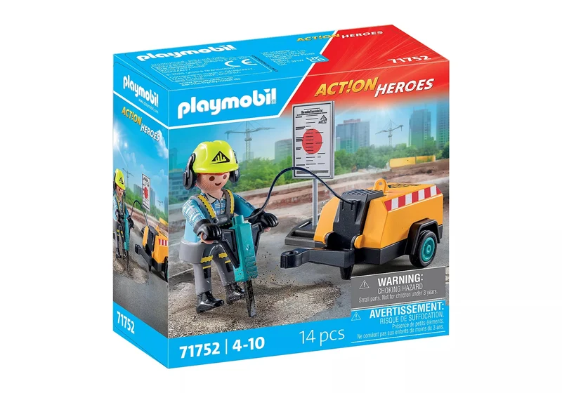 Playmobil®Action Heroes 71752 - Bauarbeiter mit Meißel