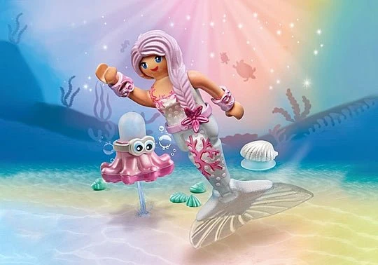 Playmobil® Special Plus 71477 - Meerjungfrau mit Spritzkrake