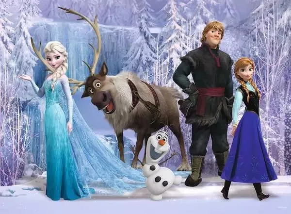 Puzzle ab 6 Jahren – Frozen Im Reich der Schneekönigin 100 Teile