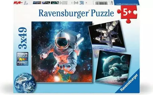 Weltraum Kinderpuzzle 49 Teile ab 5 Jahren – Ravensburger