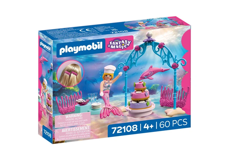 Unterwasserhochzeits-Buffet mit Meerjungfrau – PLAYMOBIL Fantasy Magic