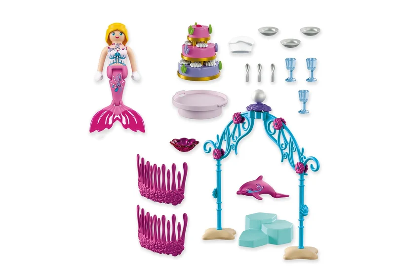 Unterwasserhochzeits-Buffet mit Meerjungfrau – PLAYMOBIL Fantasy Magic