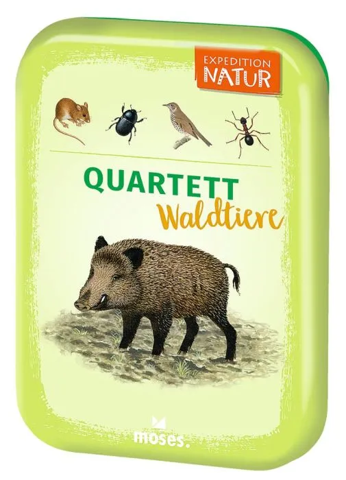 Expedition Natur - Quartett: Waldtiere