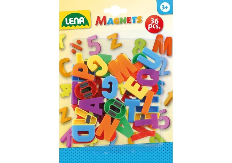 Magnet-Großbuchstaben 36 Stück