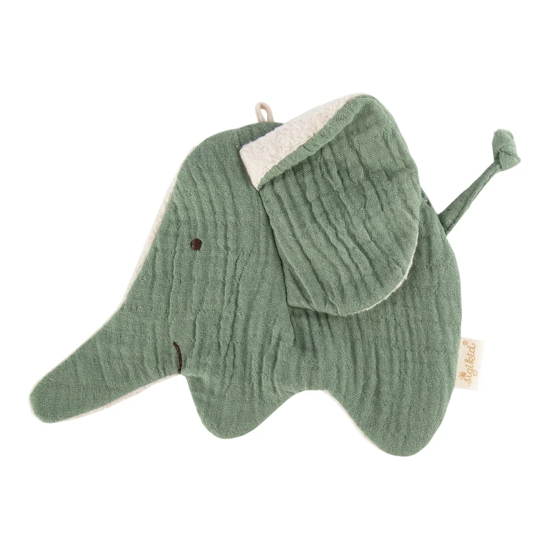 Musselin Knistertuch Elefant Sigikid – sensorisches Greifspielzeug aus Baumwolle