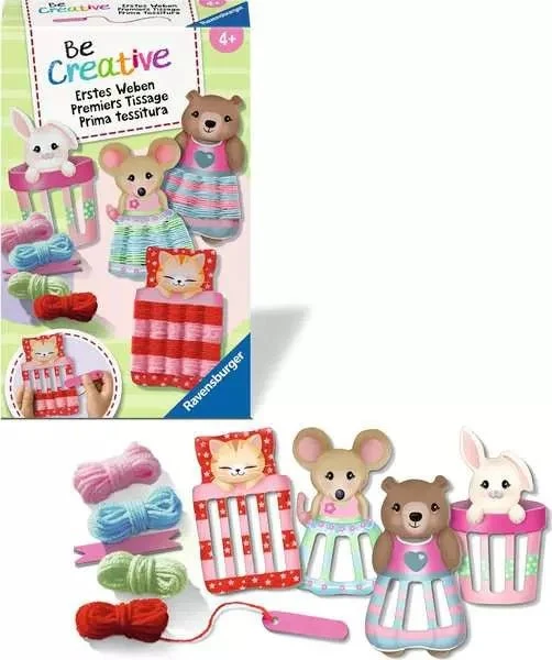 Bastelset BeCreative Mini Erstes Weben – Ravensburger Webrahmen Kinder
