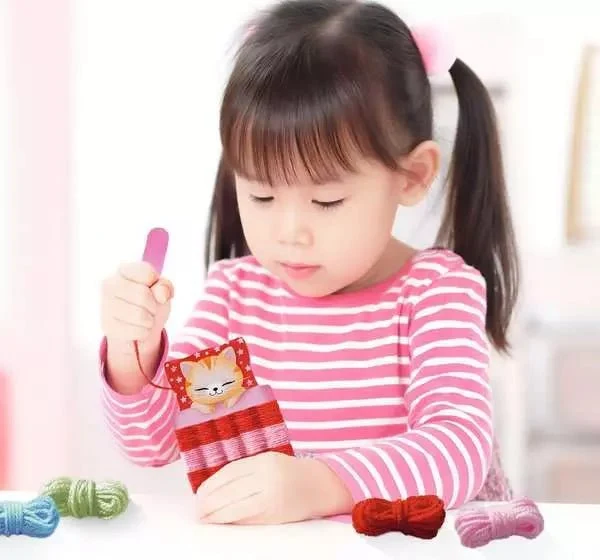 Bastelset BeCreative Mini Erstes Weben – Ravensburger Webrahmen Kinder