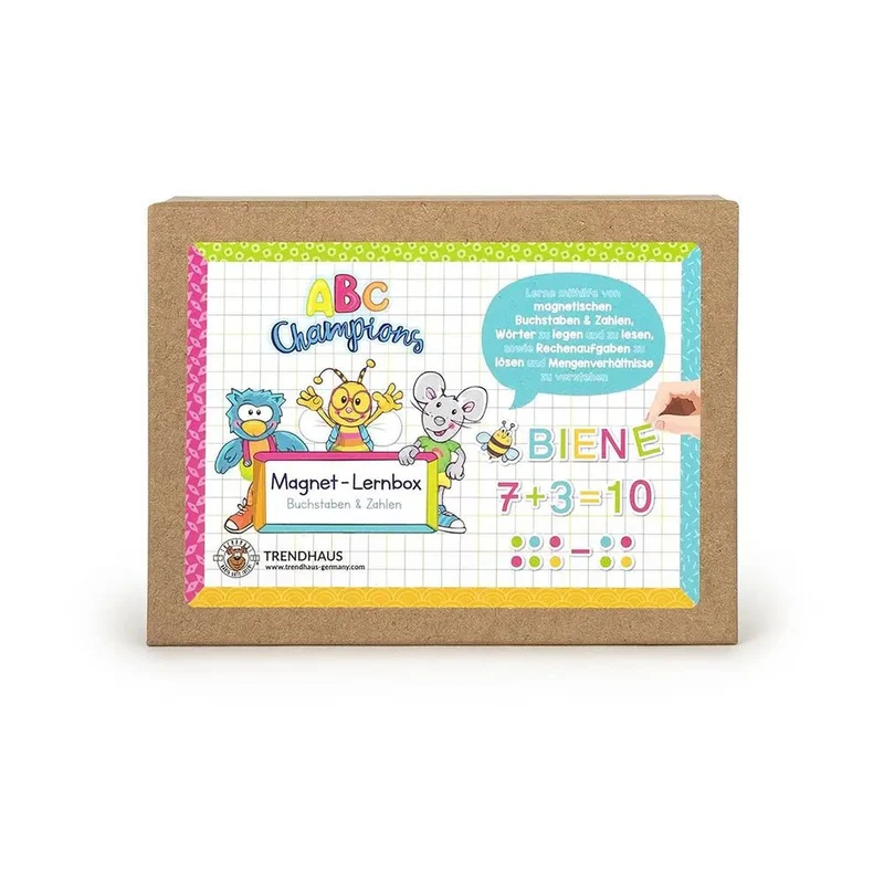 Magnet-Lernbox Buchstaben & Zahlen
