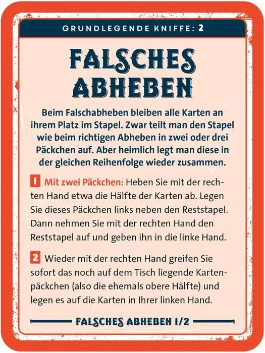 Die magische Welt der Kartentricks – Trickkartenset für Einsteiger