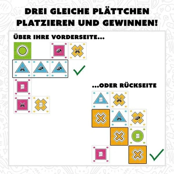 LINX – Taktikspiel mit Schere Stein Papier