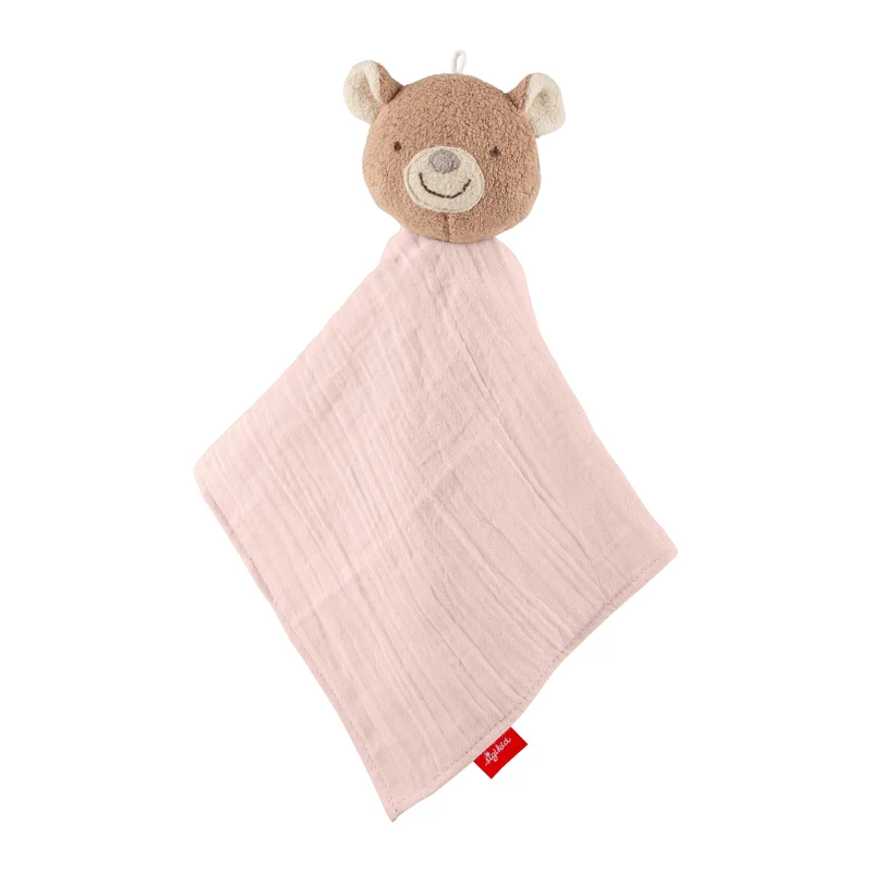 Schnuffeltuch Bär – weiches Musselin Schmusetuch von Sigikid