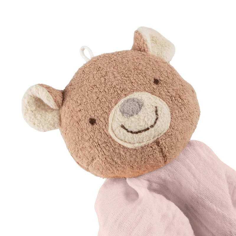 Schnuffeltuch Bär – weiches Musselin Schmusetuch von Sigikid