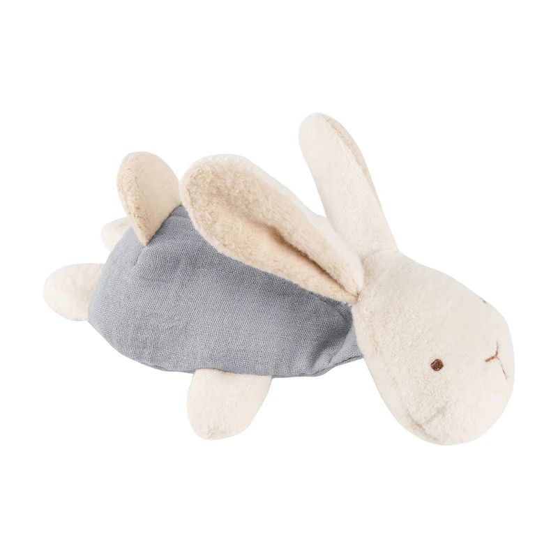 Greifling Hase Musselin – Spielfigur mit Rassel und Knisterfolie ab Geburt