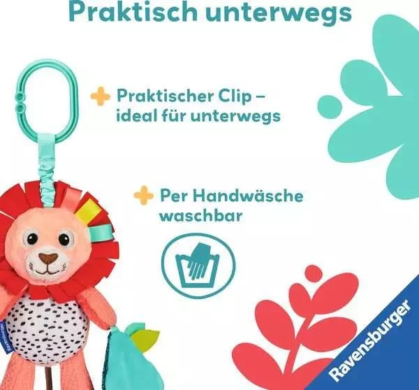 Play+ Rassel-Löwe- Babyspielzeug
