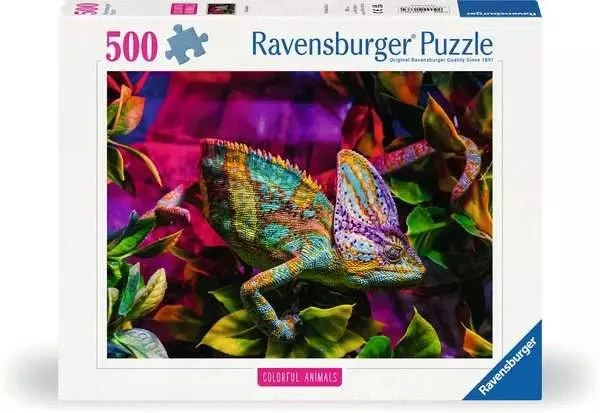 Puzzle 500 Teile - Chameleon