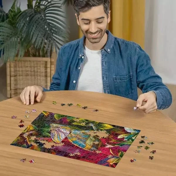 Puzzle 500 Teile - Chameleon