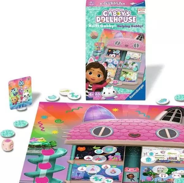 Gabby's Dollhouse - Helft Gabby! - Reisespiel