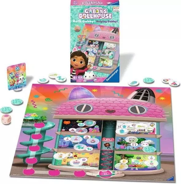 Gabby's Dollhouse - Helft Gabby! - Reisespiel