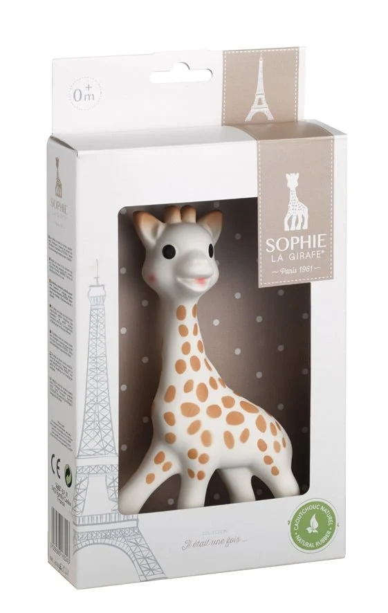 Sophie la girafe (Geschenkkarton weiß) NEU / Naturkautschuk