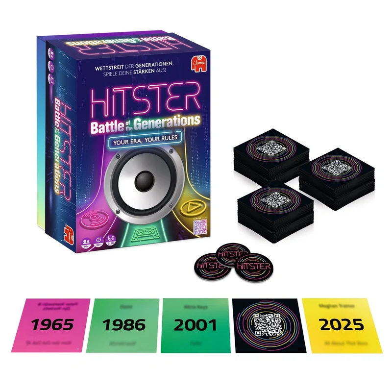 Hitster Battle of the Generations – Musikquiz