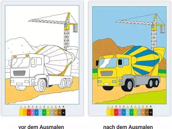 Malen nach Zahlen - CreArt- Fahrzeuge