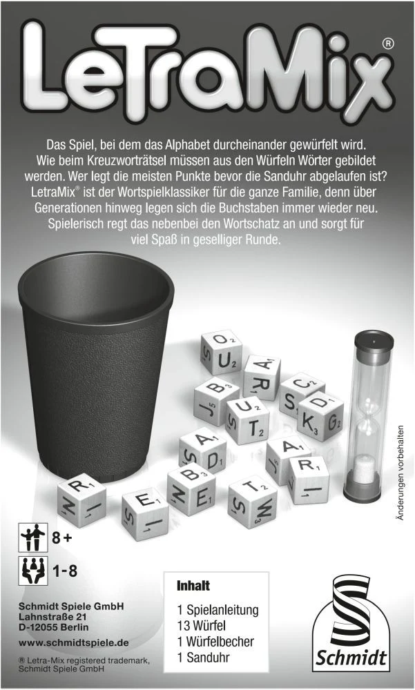 Letra-Mix, Familienspiel