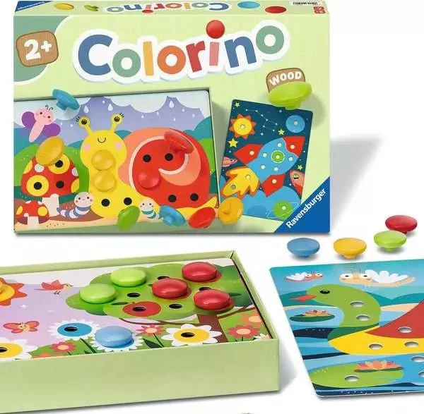 Ravensburger Steckspiel - Mein Holz-Colorino - Kinderspiel
