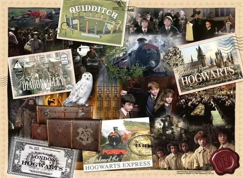 Kinderpuzzle ab 9 - Zurück in Hogwarts™ - 300 Teile