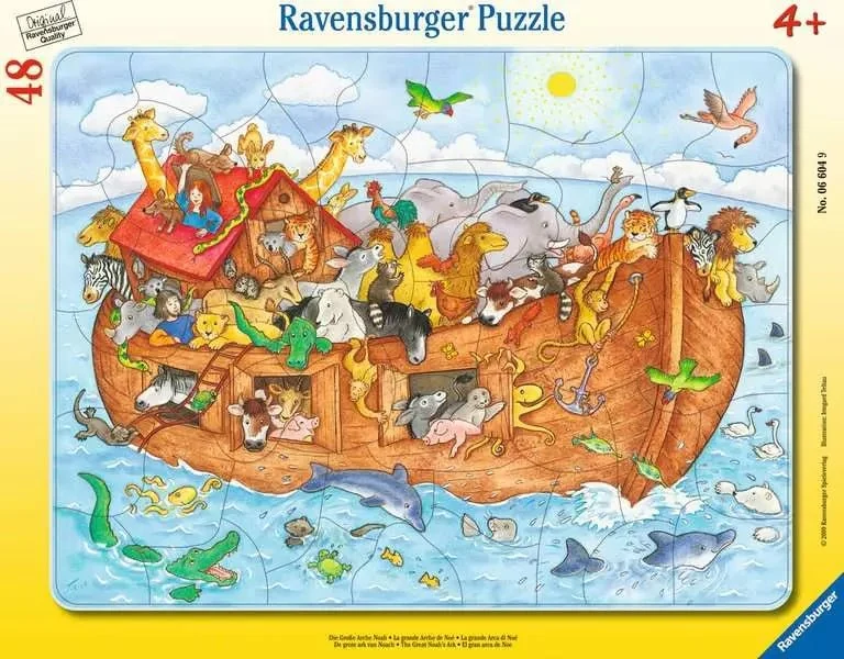 Die große Arche Noah – Ravensburger Kinderpuzzle mit 48 Teilen