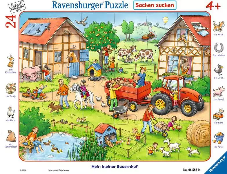 Kinderpuzzle Mein kleiner Bauernhof – 24 Teile ab 4 Jahren