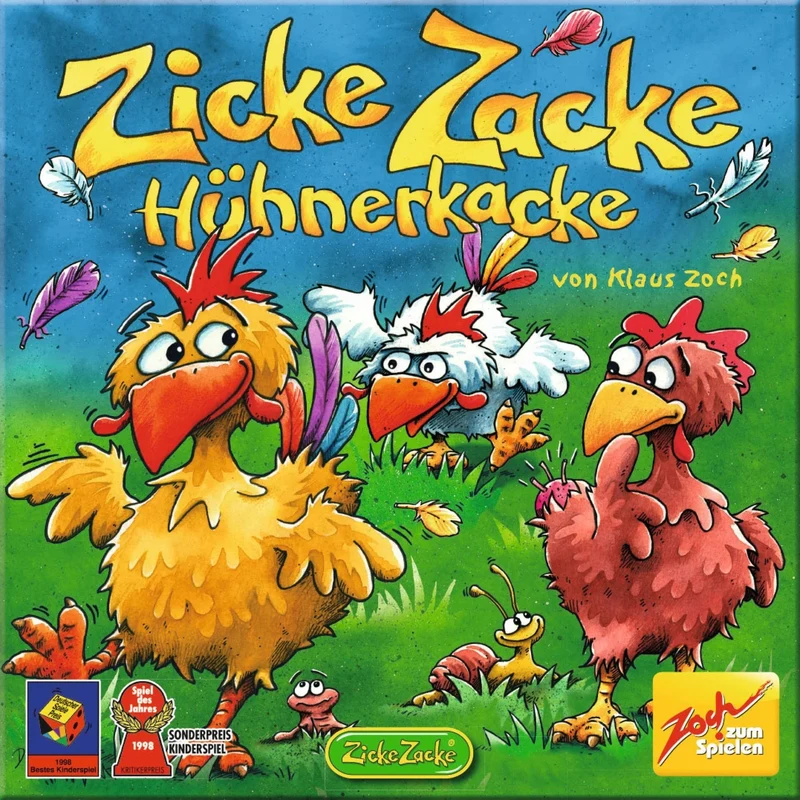 Zicke Zacke Hühnerkacke – Klassisches Gedächtnisspiel für Kinder