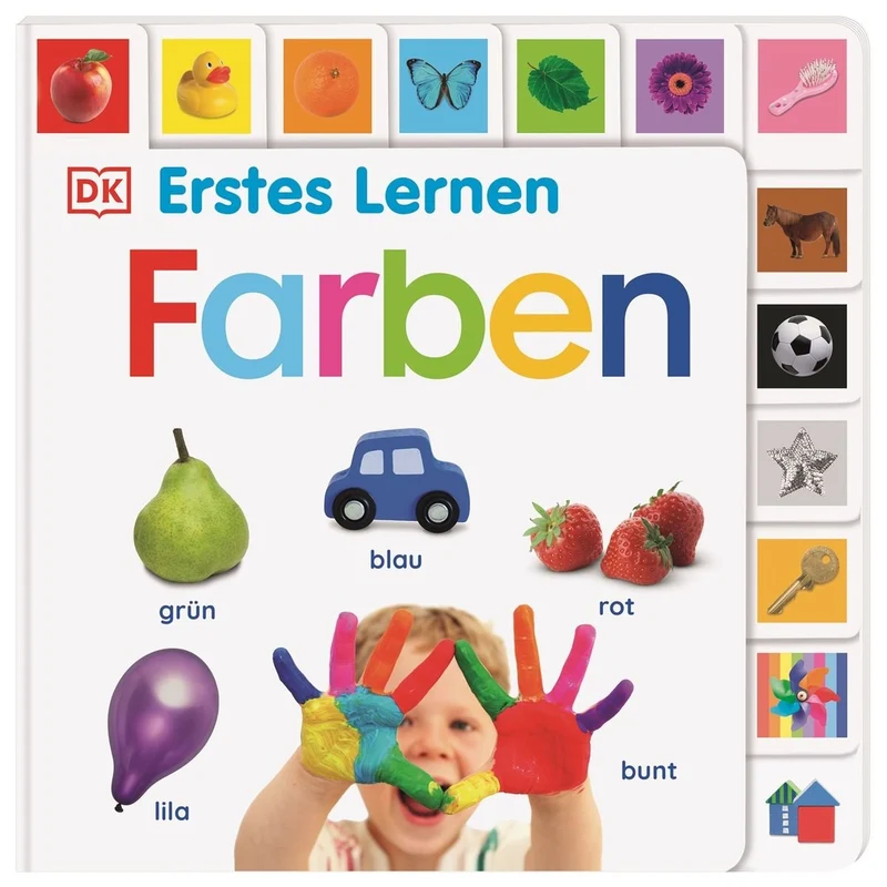 Pappbilderbuch Erstes Lernen: Farben – Bildwörterbuch ab 1 Jahr