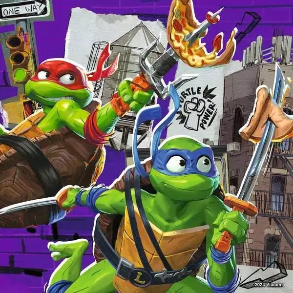Kinderpuzzle - Ninja Turtles - 49 Teile