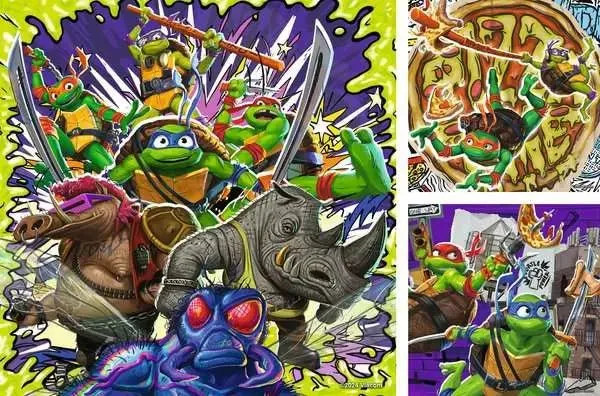 Kinderpuzzle - Ninja Turtles - 49 Teile