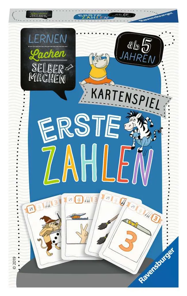 Lernen Lachen Selbermachen: Erste Zahlen - Kartenspiel ab 5 Jahren