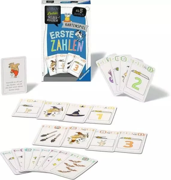 Lernen Lachen Selbermachen: Erste Zahlen - Kartenspiel ab 5 Jahren