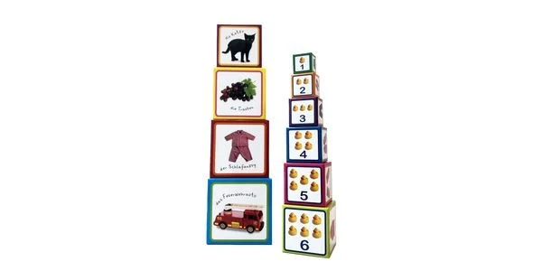 Stapelwürfel Wörter ab 1 Jahr – DK Verlag
